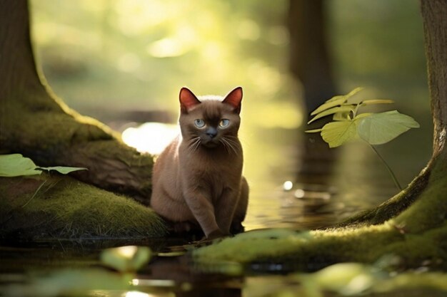 Vetor imagem de gatinho de gato