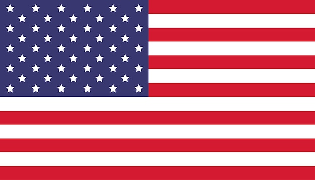 imagem vetorial da bandeira americana eps 10