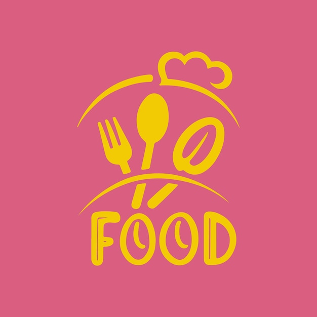 Vetor imagem vetorial de design de logotipo de alimentos