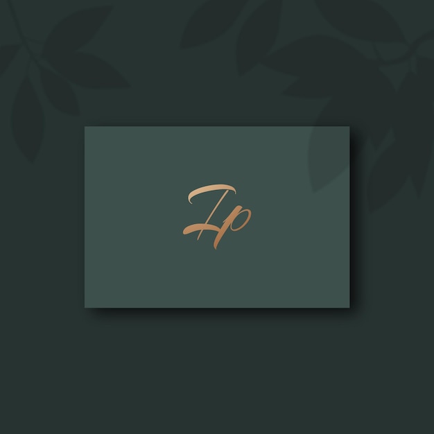 Vetor imagem vetorial de design do logotipo ip
