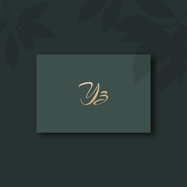Imagem vetorial de design do logotipo Yz