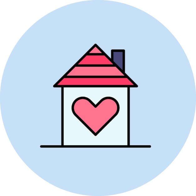 Vetor imagem vetorial de ícone de abrigo pode ser usada para tipo de casas