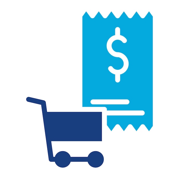 Vetor imagem vetorial de ícone de carrinho de compras pode ser usada para loja de comércio eletrônico