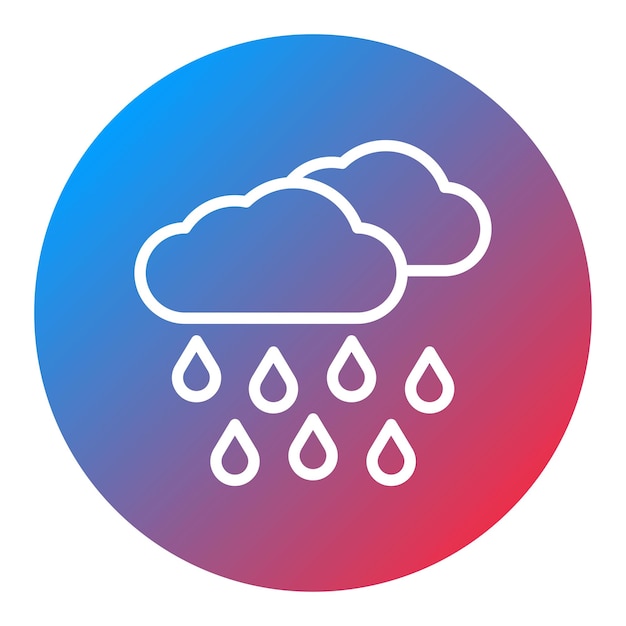 Vetor imagem vetorial de ícone de coleta de água da chuva pode ser usada para o dia mundial do meio ambiente
