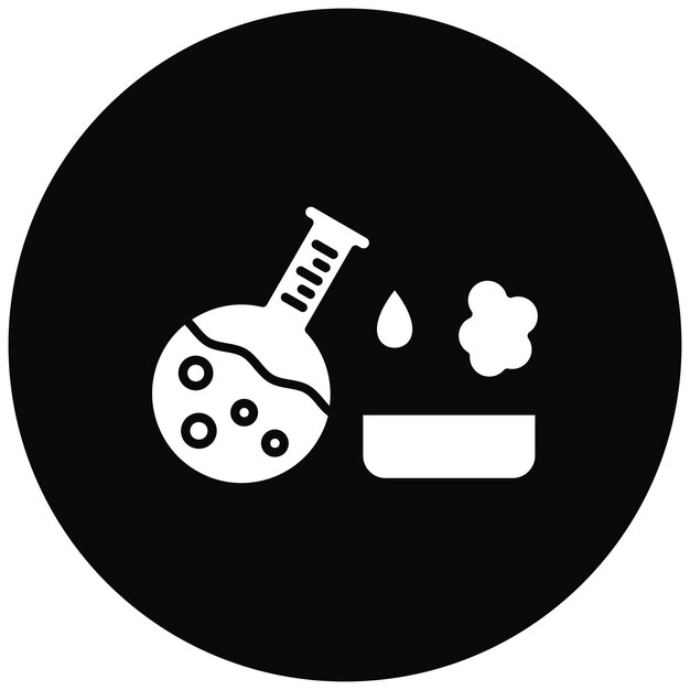 Imagem vetorial de ícone de experiência Pode ser usada para Química