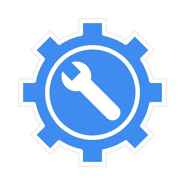 Vetor imagem vetorial de ícone de manutenção pode ser usada para a indústria