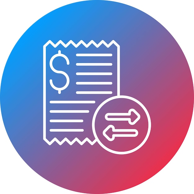 Imagem vetorial de ícone de taxa de transação Pode ser usada para criptomoeda