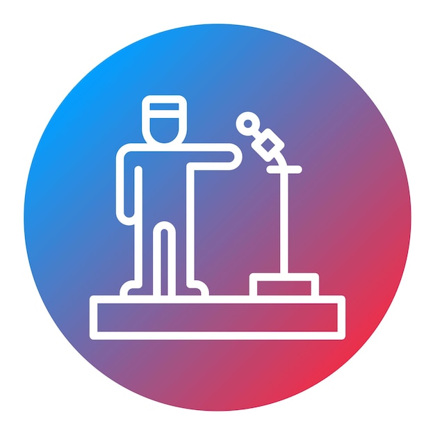 Vetor imagem vetorial de ícones da indústria de entretenimento pode ser usada para a indústria