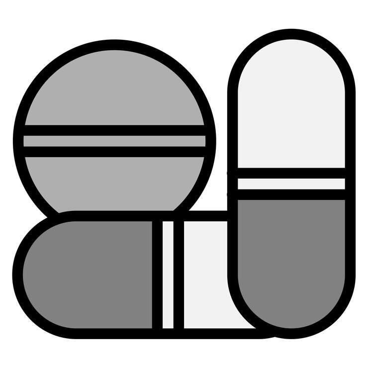 Vetor imagem vetorial de ícones de anfetaminas pode ser usada para vício