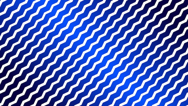 Vetor imagem vetorial de papel de parede de fundo sem costura de padrão zig-zag azul para fundo ou design de moda