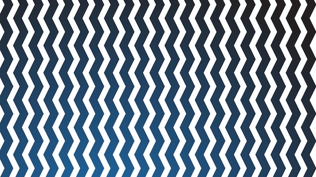 Imagem vetorial de papel de parede de fundo sem costura de padrão zig-zag azul para fundo ou design de moda