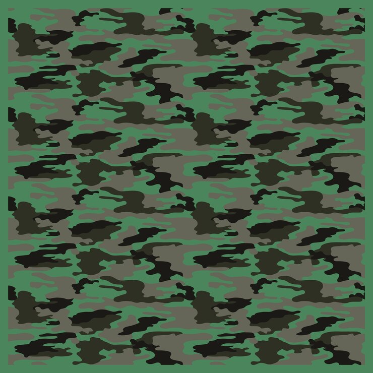 Vetor imagem vetorial de roupas sem costura de fundo com padrão de camuflagem