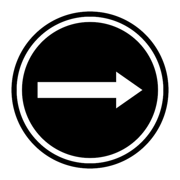 Vetor imagem vetorial do ícone do botão seguinte pode ser usada para o instrumento