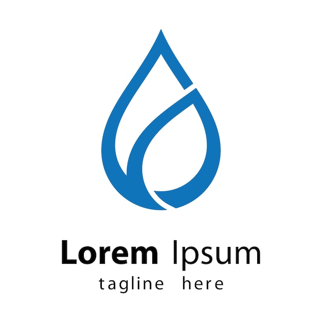 Imagens do logotipo da gota de água