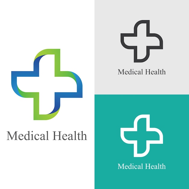 Imagens do logotipo de cuidados médicos