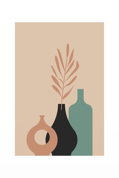 Impressão de arte boho arte posters galeria decoração de parede meados do século moderno arte de parede decoração boho decoração de casa