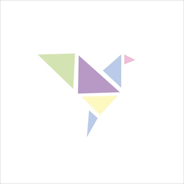Impressão de desenho de logotipo de flor de papel para a sua identidade de marca