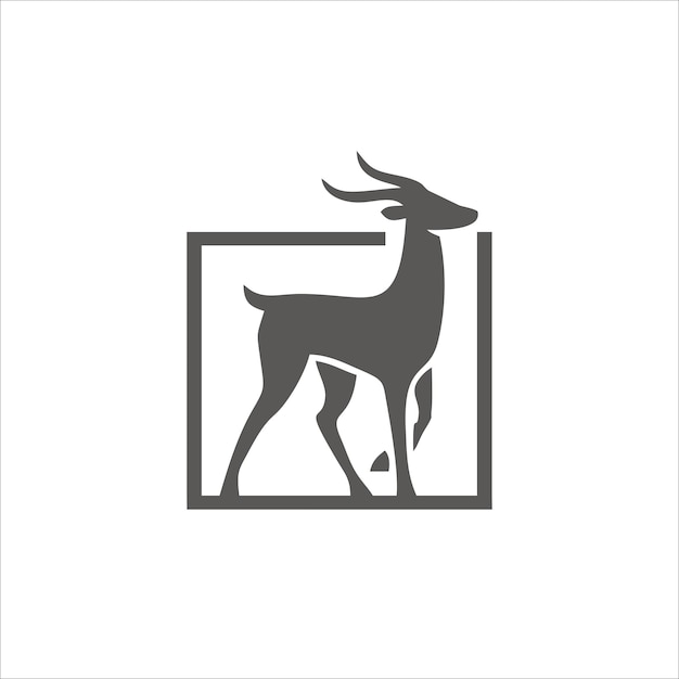 Imprimir design de logotipo de cervo