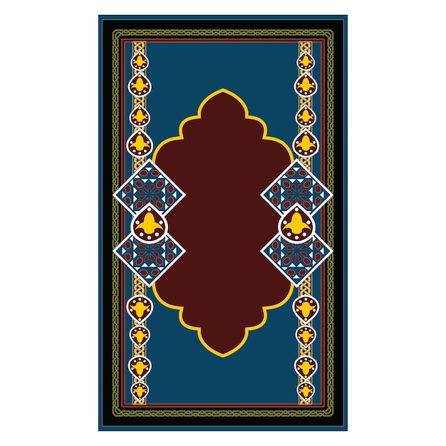 Vetor imprimir página de capa do livro islami padrão de fundo banner papel vintage modelo dourado certif