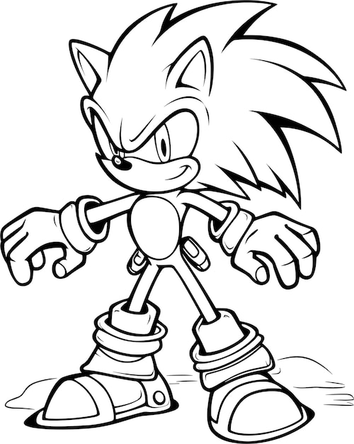 Desenhos para Colorir do Sonic: Divirta-se com o Ouriço Azul!