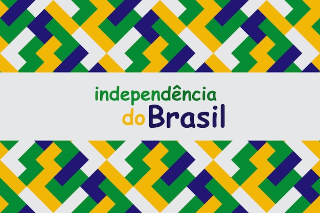 Vetor independência do brasil design