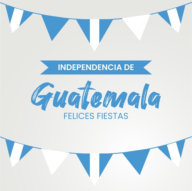 Vetor independência guatemala