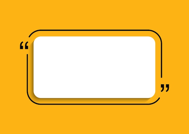 Infografia de fundo de banner de testemunho Ilustração de modelo de bolha de citação infográfica
