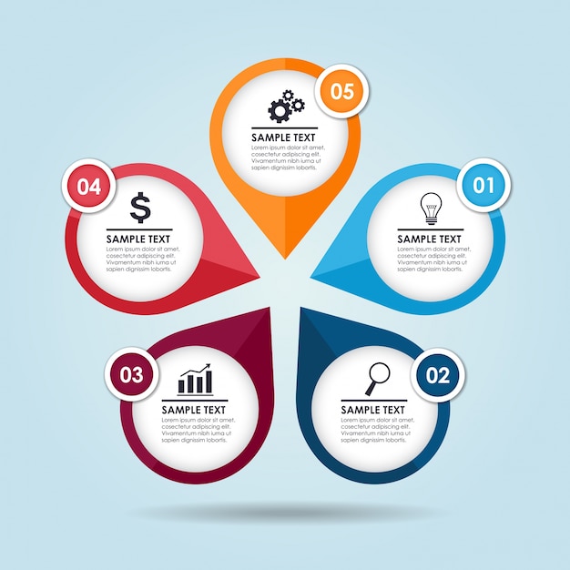 Infográfico de negócios