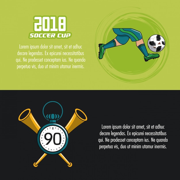 Infográfico de torneio de futebol