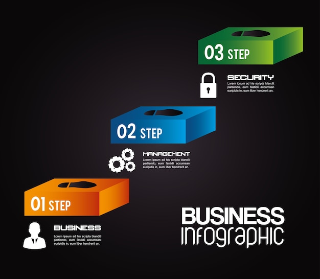 Infográfico design, ilustração vetorial.