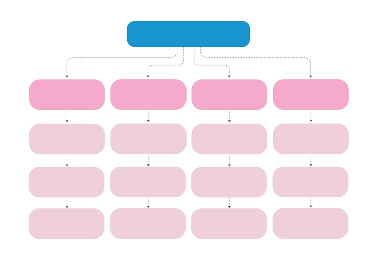 Vetor infográfico diagrama de fluxo diagrama de fluxo de trabalho diagrama de organização ilustração vetorial