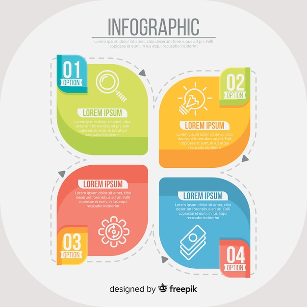 Infográfico plano