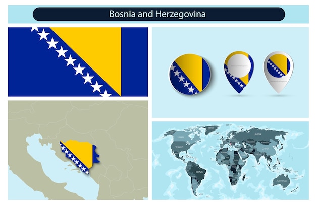 infográficos políticos feitos a partir de mapas e bandeiras