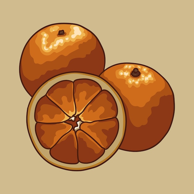 Ingredientes de laranja para vinho quente