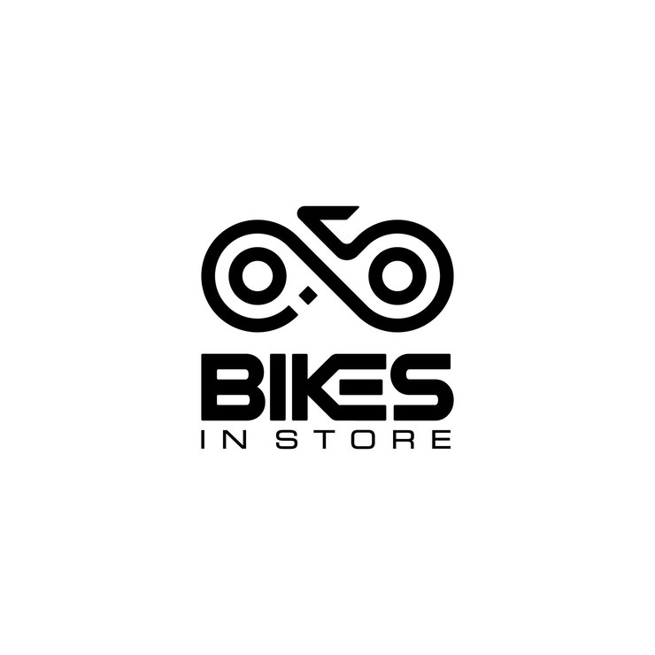 Inspiração de design de logotipo de bicicleta de bicicleta de ciclismo infinito