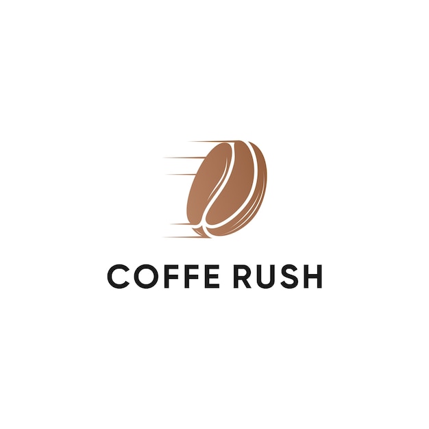 Inspiração de design de logotipo de grão de café