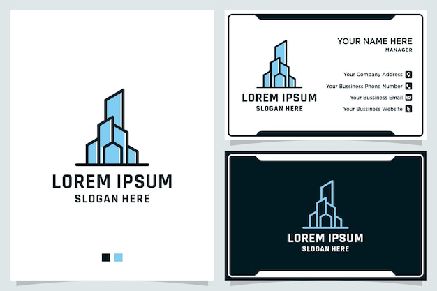 Inspiração de design de logotipo imobiliário