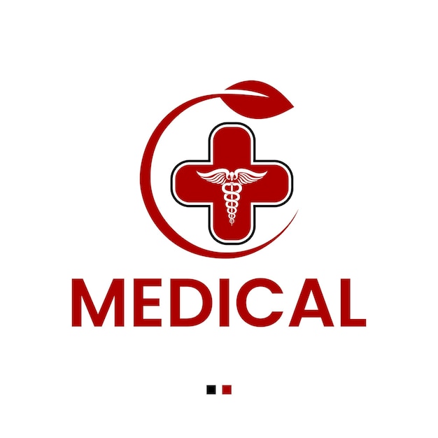 Inspiração de design de logotipo médico