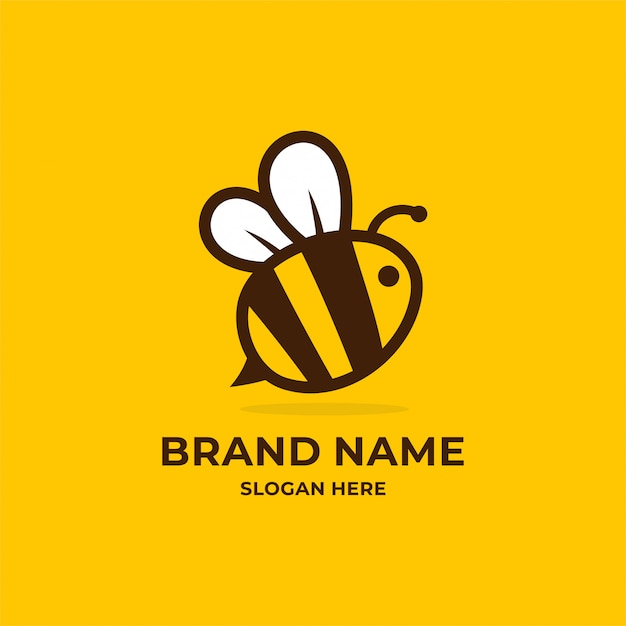 inspiração do logotipo da abelha.