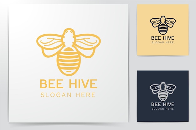 Inspiração para o design do logotipo da Bee