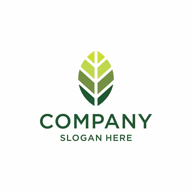 Inspiração para o design do logotipo da leaf