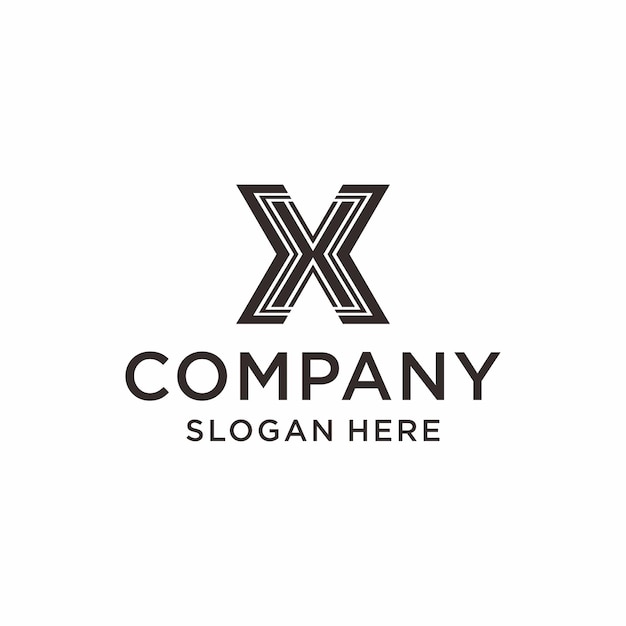 Inspiração para o design do logotipo da letra x