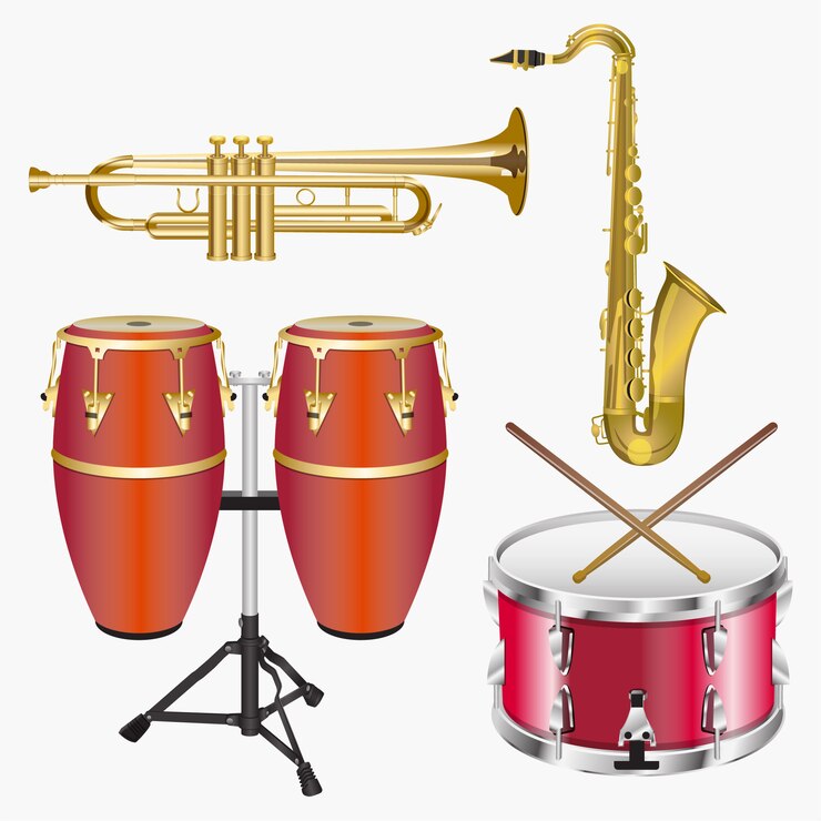 Vetor instrumentos musicais
