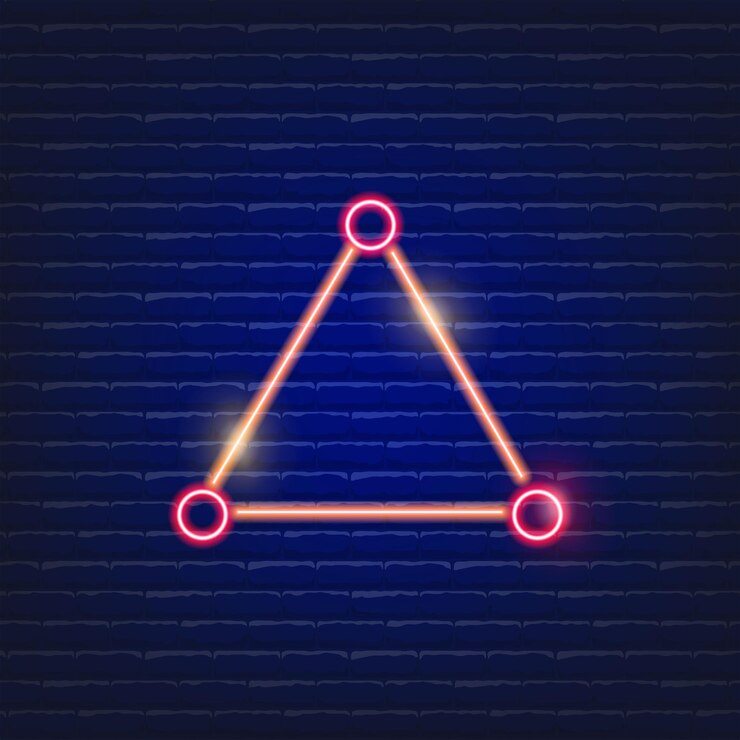Vetor inteligência artificial sinal de néon informação conceito vetor ilustração para um site