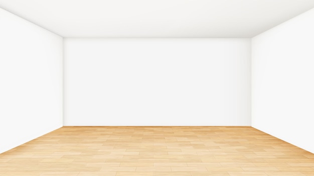 Interior da sala vazia para exposição na galeria