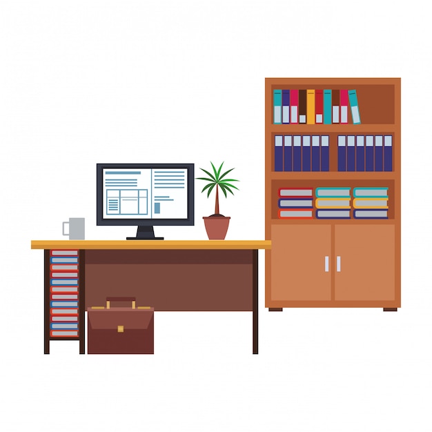 Interiores de escritórios de negócios