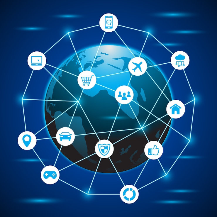 Vetor internet das coisas