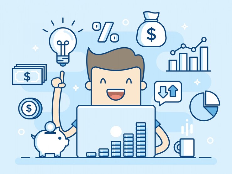 Investidor. Investimento Inteligente.