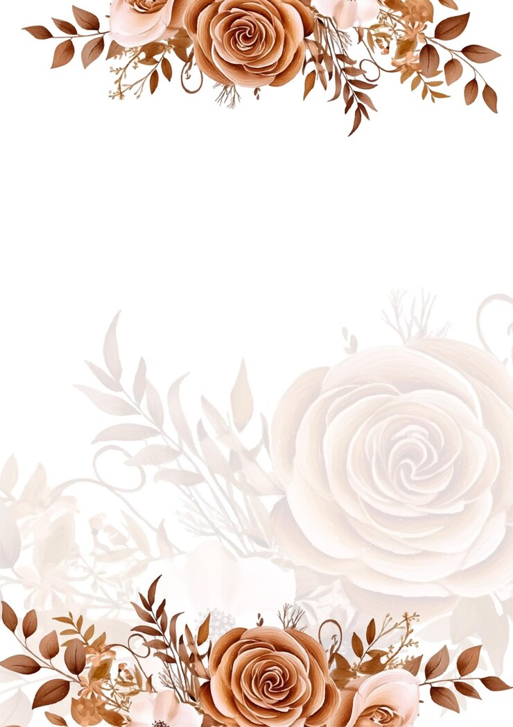 Vetor invitação de luxo dourada realista com flora e flores