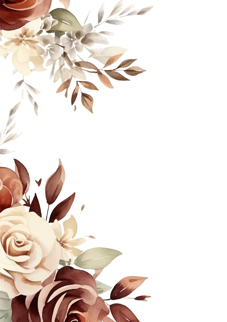 Vetor invitação de luxo realista dourada com flora e flores